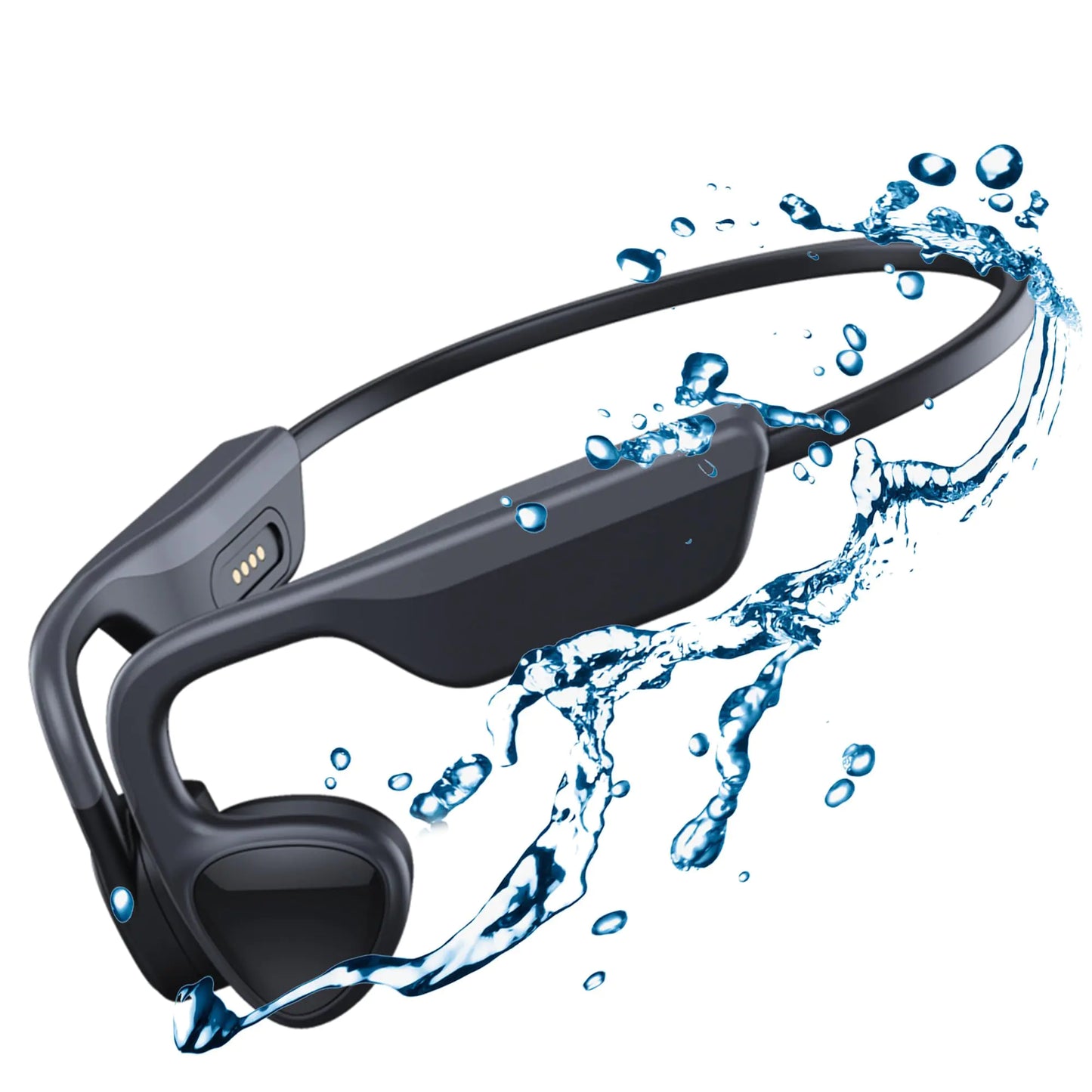 ZIGET Bone Conduction Wireless Headphones IPX5 Waterproof Open Ear Headphones