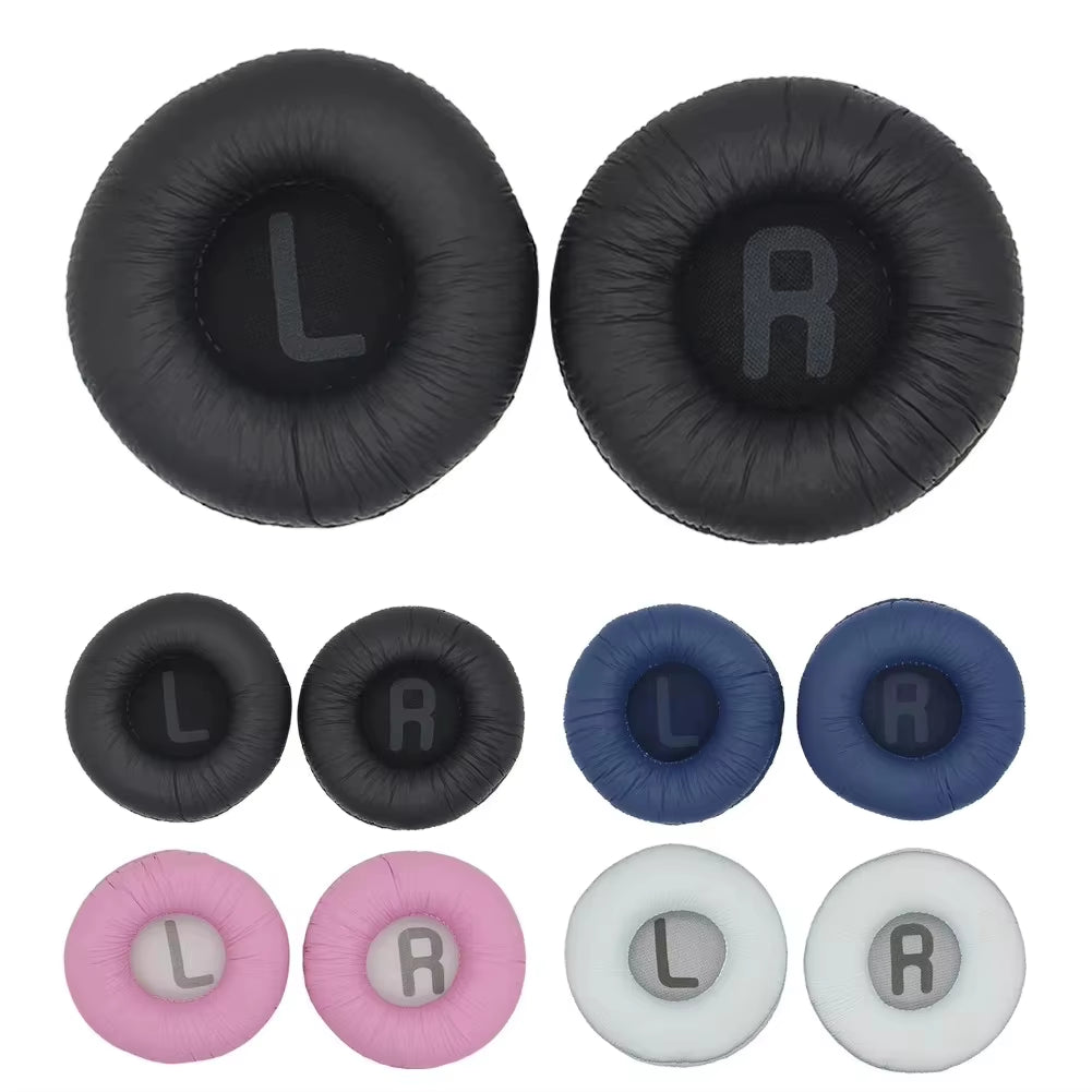1 Pair Soft Earpads for JBL Tune 500BT T450BT T600 Headphones Protein Leather