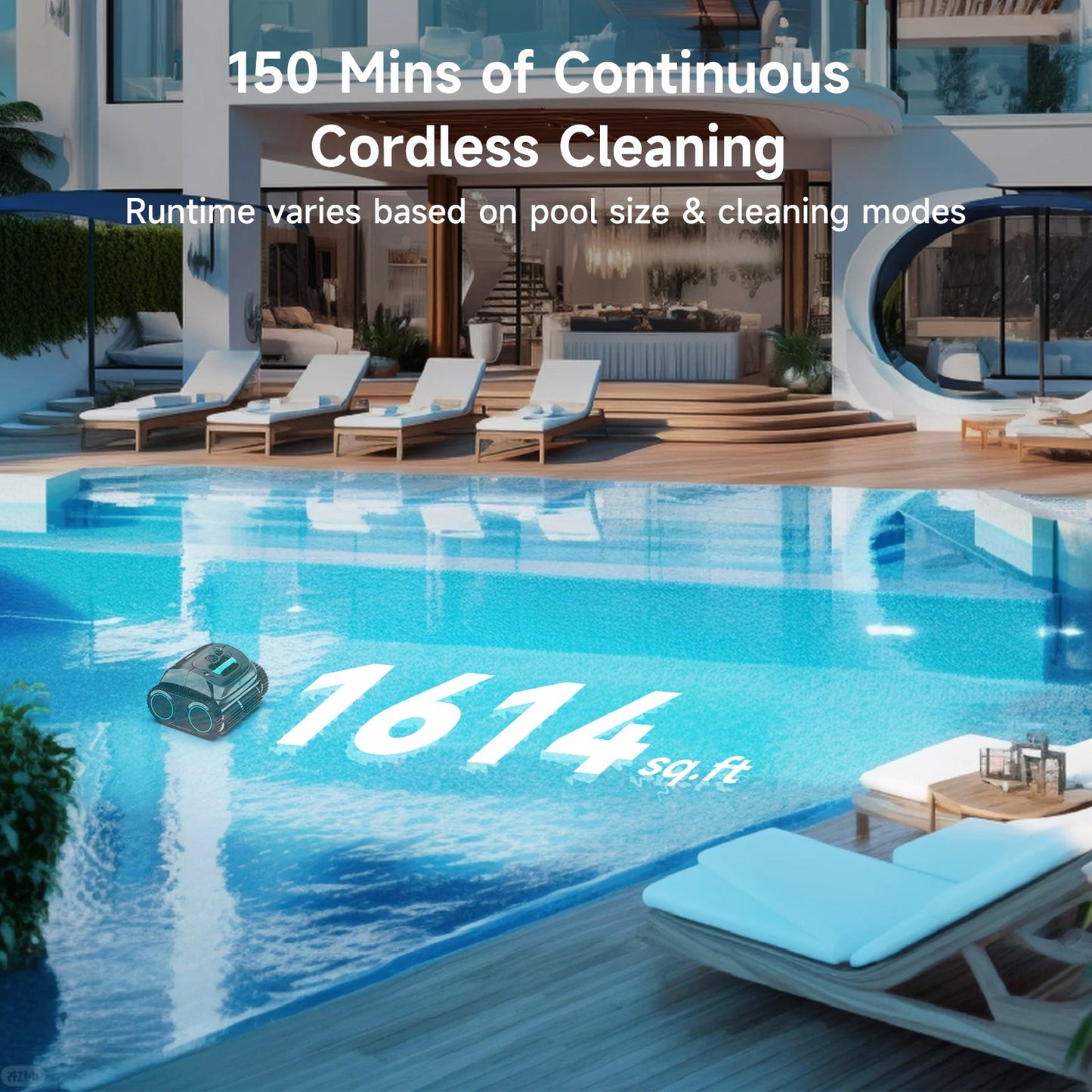 (2026 Upgrade) WYBOT C1 Cordless Robotic Pool Cleaner