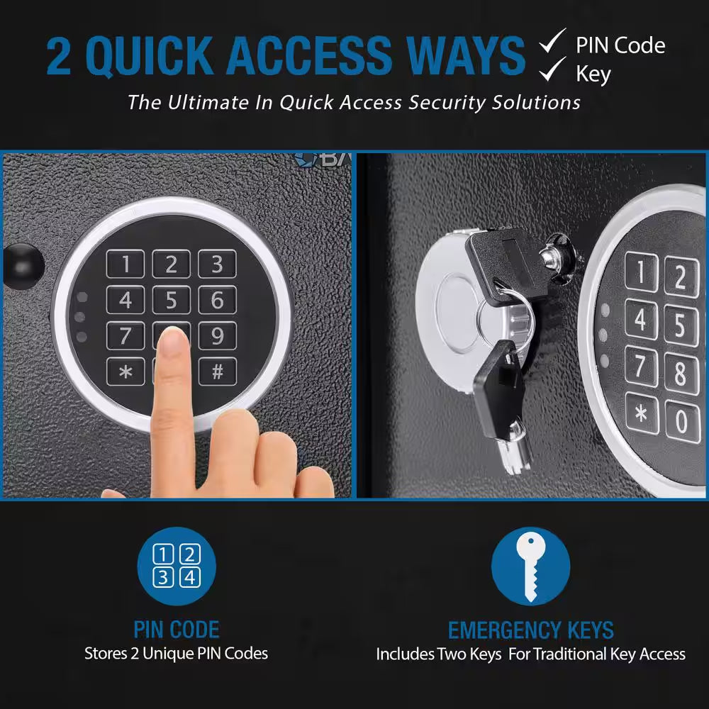0.22 Cu. Ft. Digital Keypad Security Safe