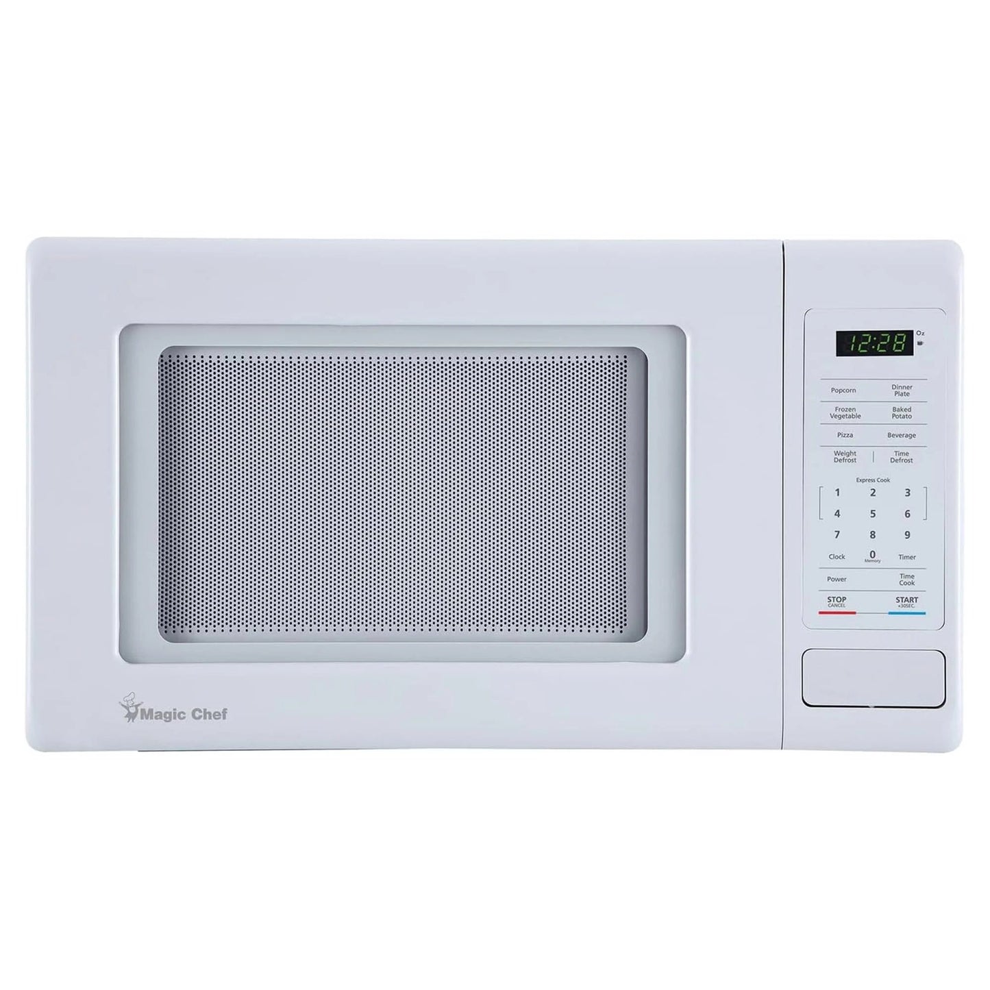 0.9 Cu Ft Countertop Microwave Ovens in White