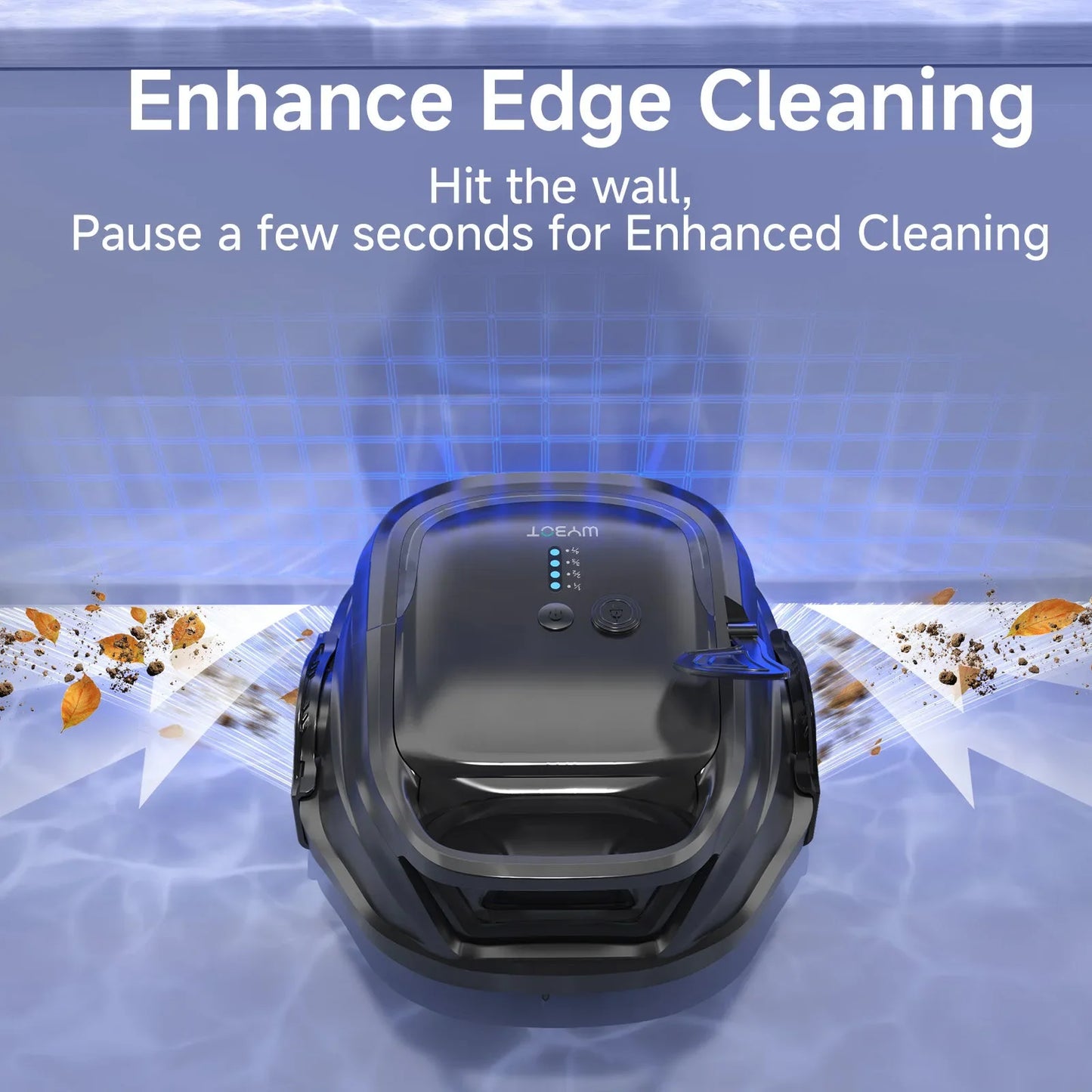 (2026 Upgrade) WYBOT A1 Cordless Robotic Pool Cleaner