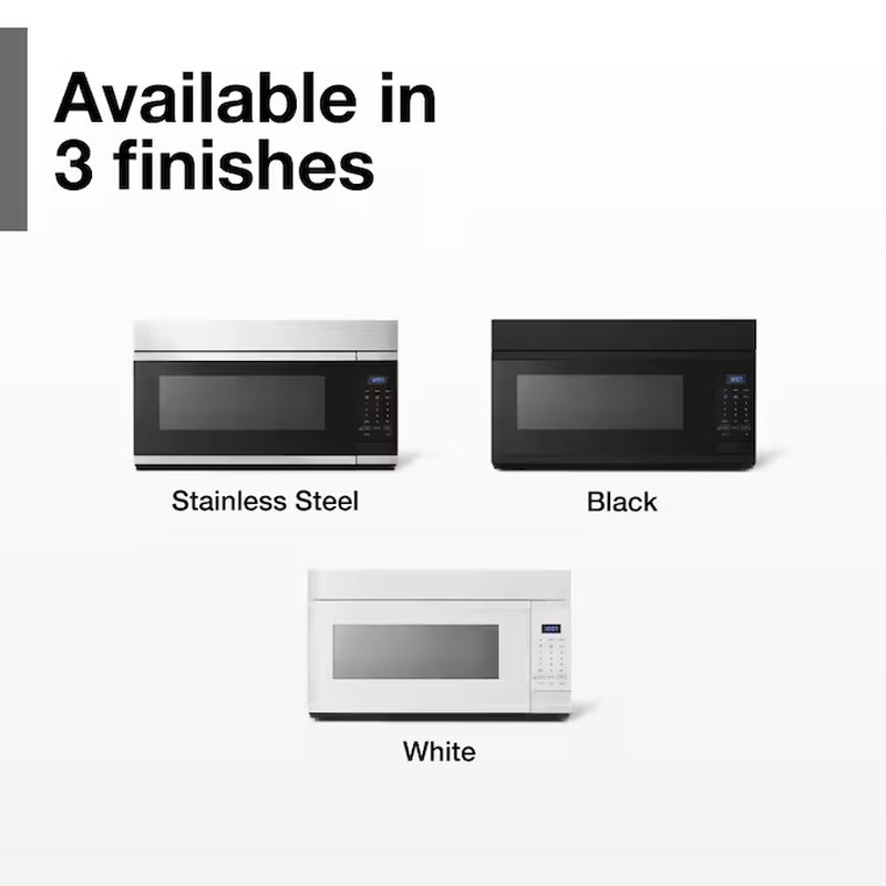 1.7 - Cu Ft Over - The - Range Microwave ( Black )