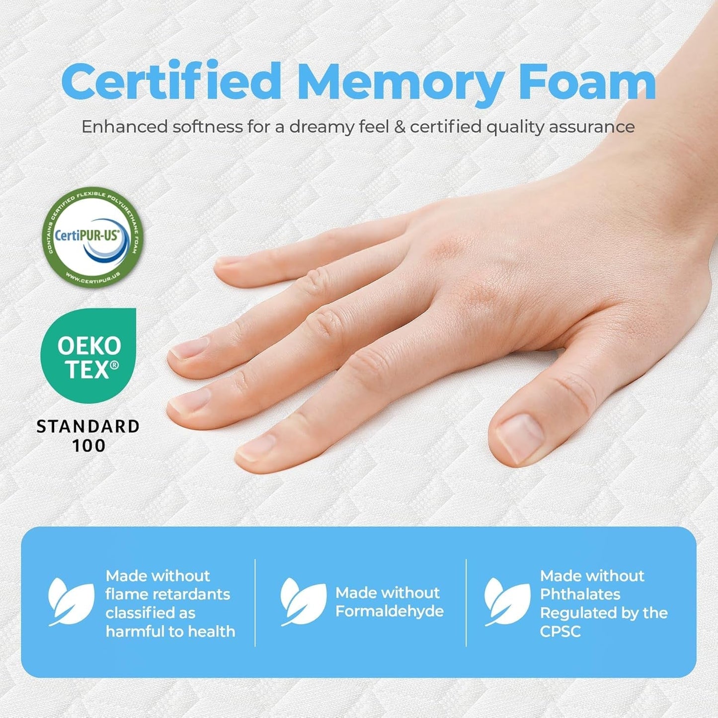 10 Inch Cooling Gel Memory Foam Mattress for Comfort