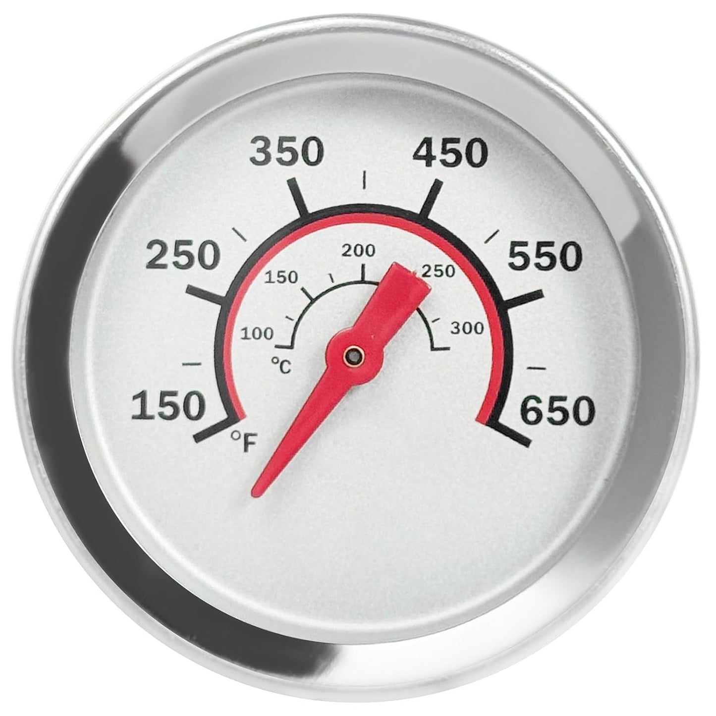 1.8" Lid Temperature Gauge for Charbroil Grill Thermometer Replacement