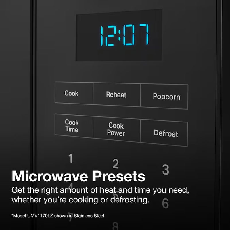 1.7 - Cu Ft Over - The - Range Microwave ( Black )
