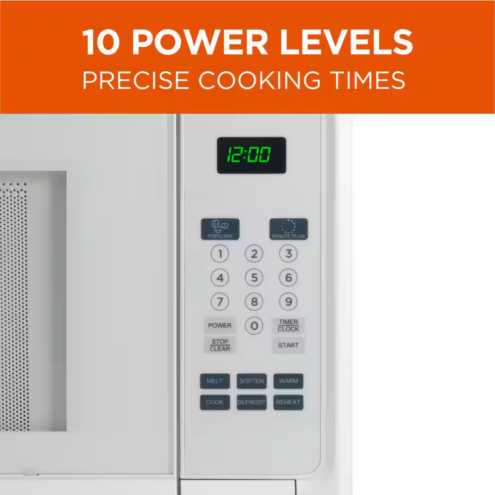 1.4 Cu. Ft. Countertop Microwave, White