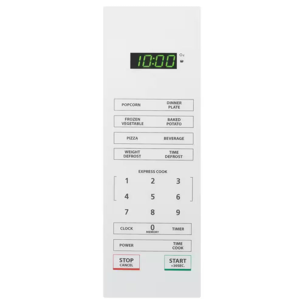 1.1 Cu. Ft. Countertop Microwave Oven in White