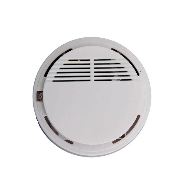 (4 Pack) Smoke Alarm Detector Home Fire Safety Sensor Alert Battery Included