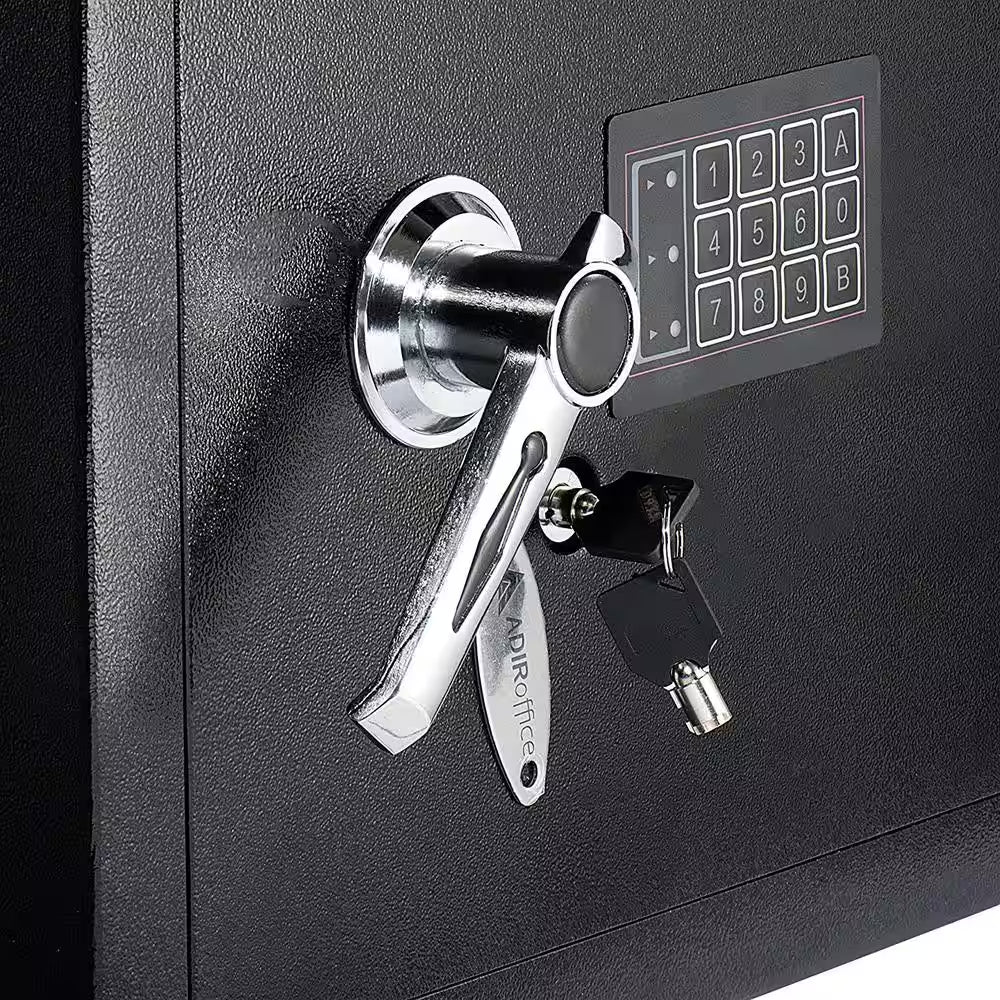 1.1 Cu. Ft. Steel Digital Depository Safe with Digital Keypad, Black