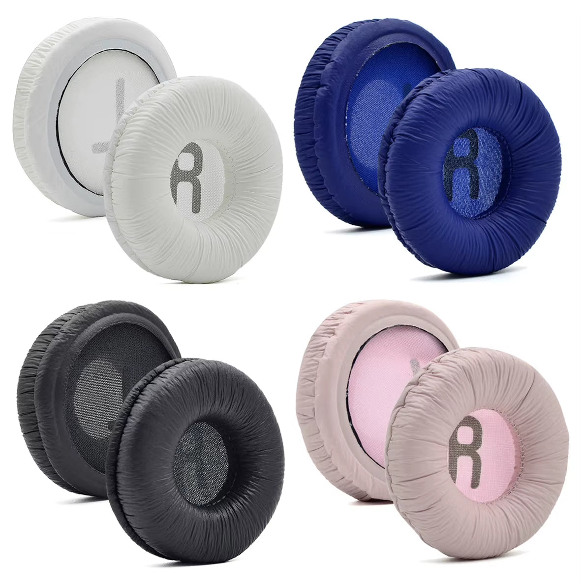 1 Pair Soft Earpads for JBL Tune 500BT T450BT T600 Headphones Protein Leather