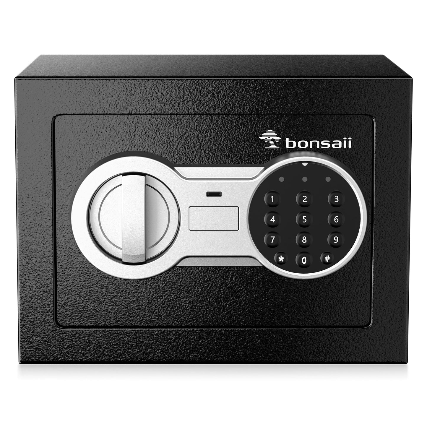 0.23 Cubic Feet Safe Electronic Digital Security Small Money Safe Box with Keypad Lock & Key Lock