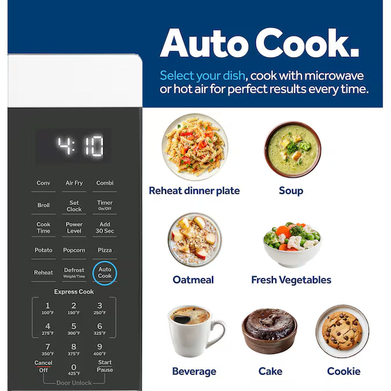 1.0 - Cu Ft 1050 - Watt Air Fry Countertop Convection Microwave ( Stainless