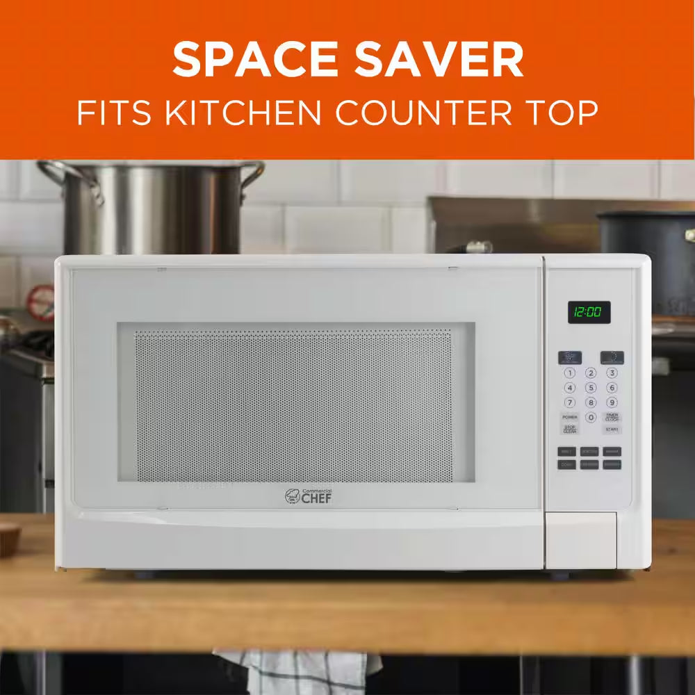 1.4 Cu. Ft. Countertop Microwave, White