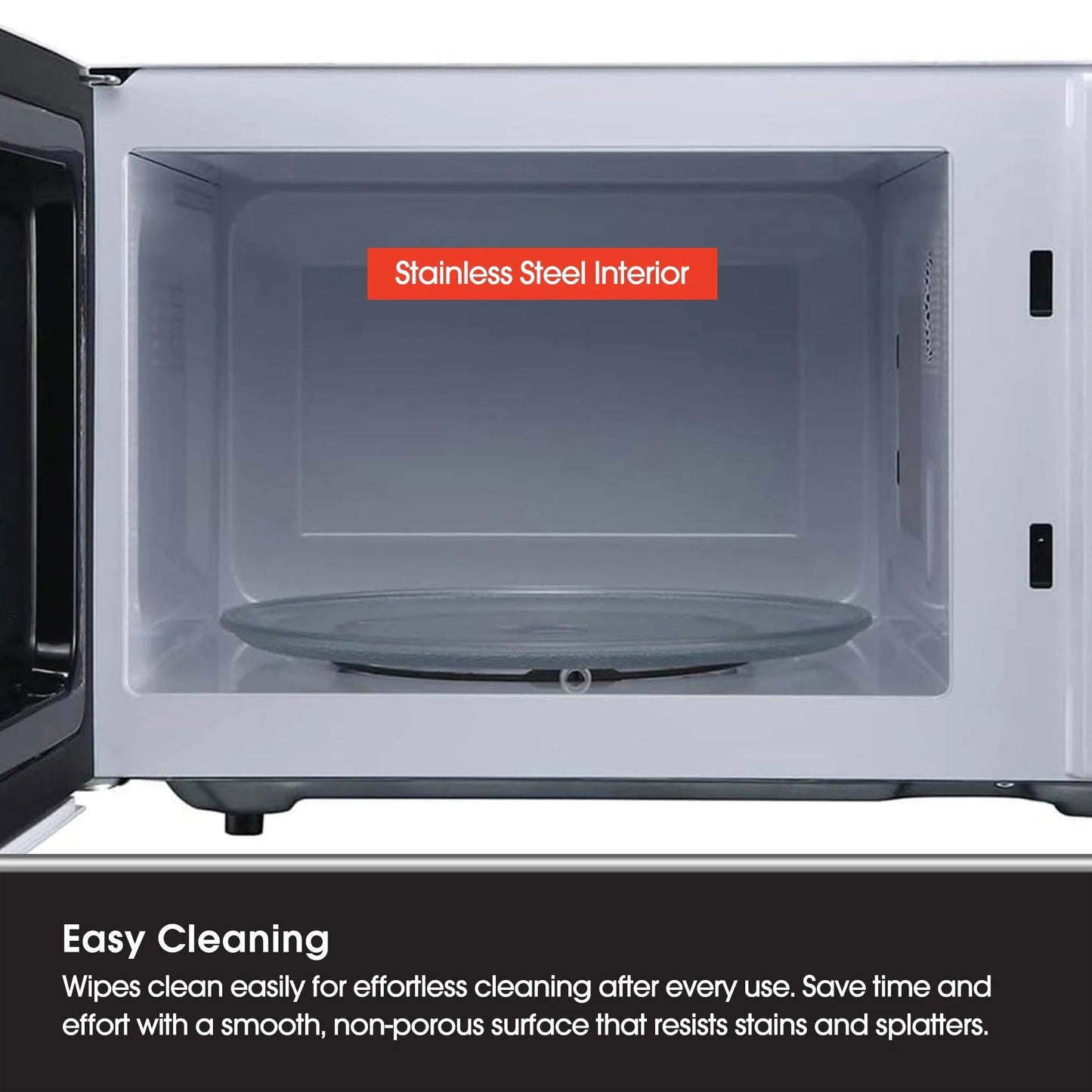 0.9 Cu Ft Countertop Microwave Ovens in White
